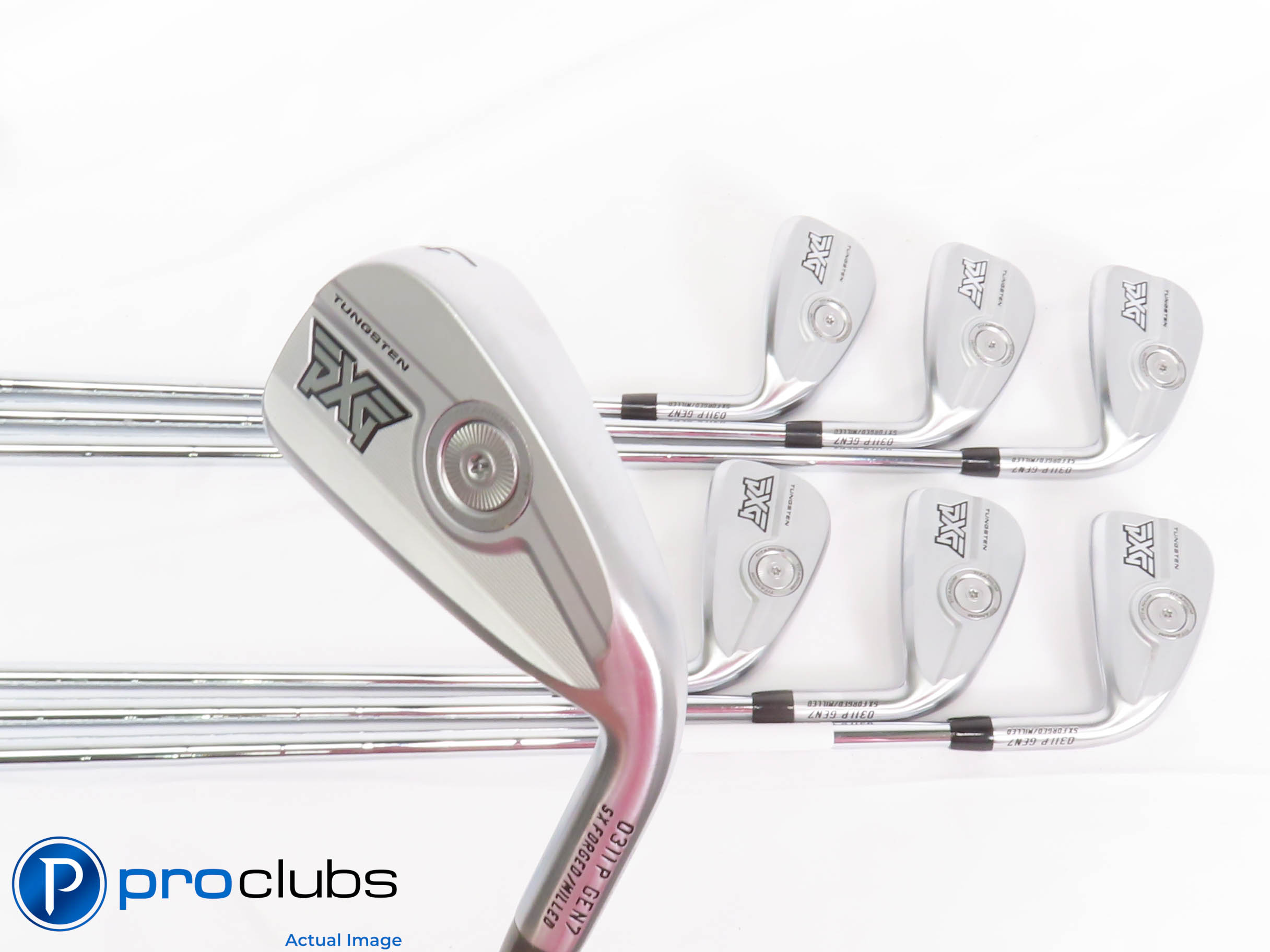 Nice PXG 0311P Gen7 5xForged 4-PW IRON SET - KBS 120 Stiff